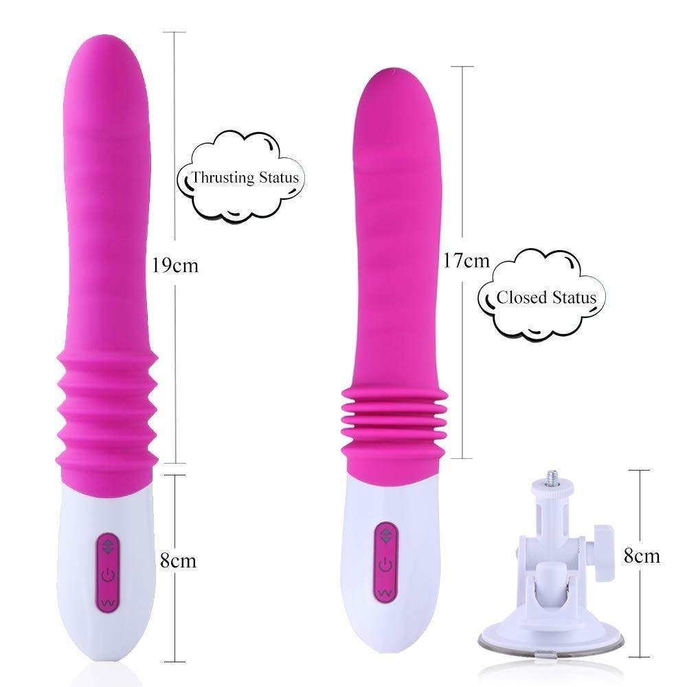 Hismith Mini G-spot Vibrator Massager with 3 Thrusting and 10 Frequency Vibration Patterns