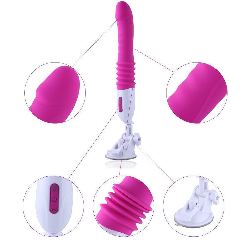 Hismith Mini G-spot Vibrator Massager with 3 Thrusting and 10 Frequency Vibration Patterns