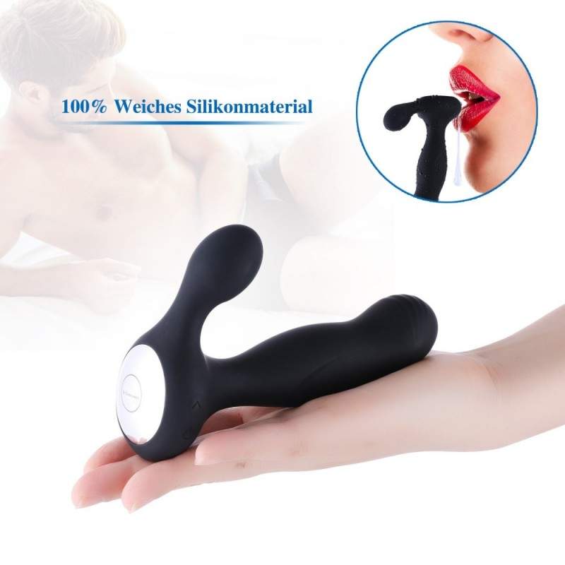 HISMITH Male Vibrating Prostate Massager Sex Toy For Wireless Remote Control Anal Pleasure