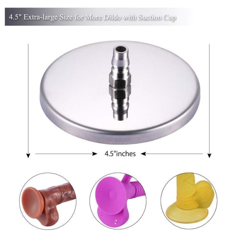 Hismith Suction Cup Adapter For Premium Sex Machine With Quick Air Connector