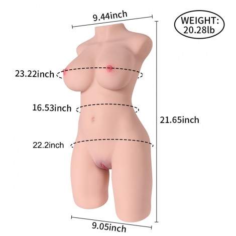 SINLOLI Sexy & Beautiful Virgin Sex Doll,Realistic Vagina, Pink Labia,Sexual posture adjustable Male Masturbation Vaginal Toys