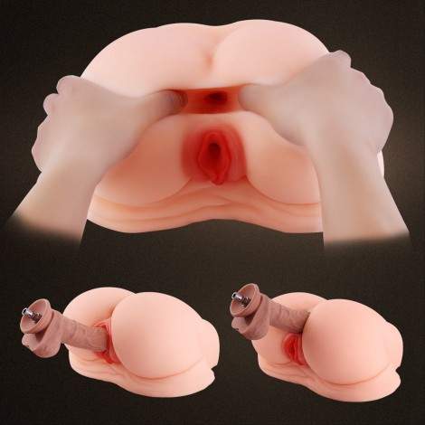 Sinloli 3D Big Ass Artificial Real Vagina Male Masturbator Pussy Ass Doll