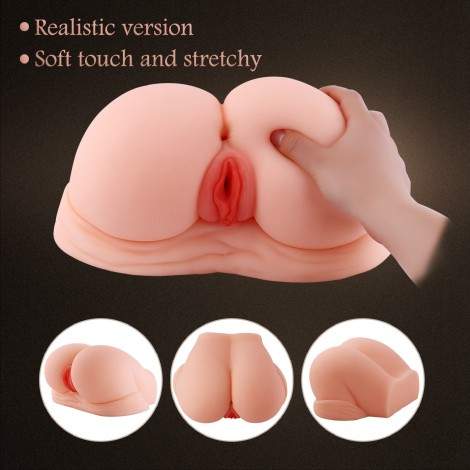 Sinloli 3D Big Ass Artificial Real Vagina Male Masturbator Pussy Ass Doll