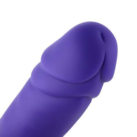 Hismith 6.7" Smooth Silicone Anal Dildo For Hismith Sex Machine - KlickLok Connector