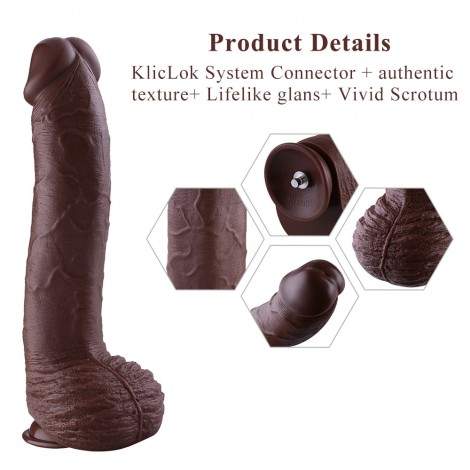 12 Inch Monstrous Big Dildo Attachment For Hismith Premium Sex Machine