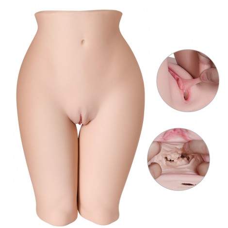 Sinloli 14kg Lonnie Sex Doll Female Leg Torso, Realistic TPE Love Doll for Male Masturbation, Flexible Pussy Ass Adult Sex Toy