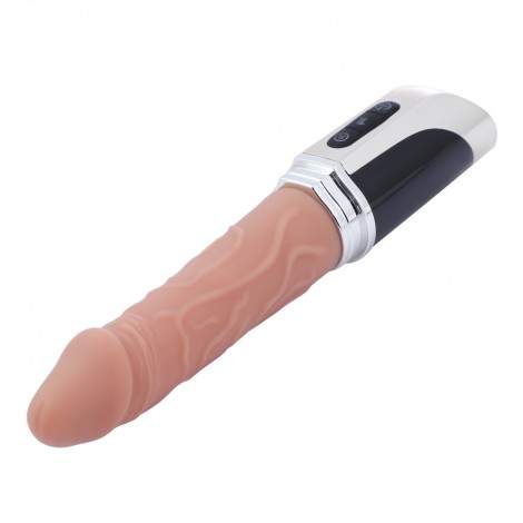 Hismith dildo sex machine with 3 modes for bumping and 10 modes for vibration, pure silicone fucking machine for women