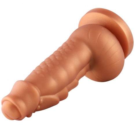 Hismith 8.1" Squamule Silicone Dildo With KlicLok Systemfor Hismith Premium Sex Machine - Monster Series