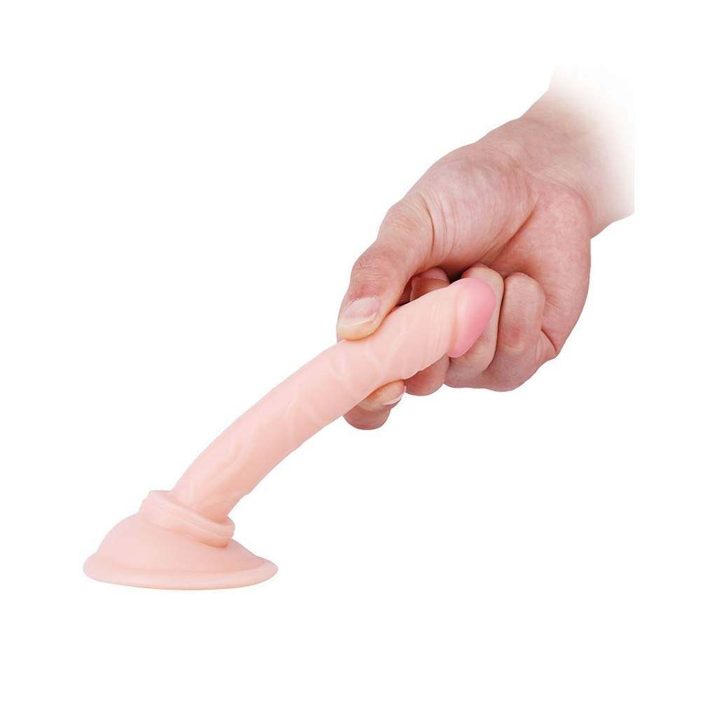 Slim Beginner Dildo with Storage Bag,SINLOLI Small Dildo with Suction Cup is Perfect for First-Time Users