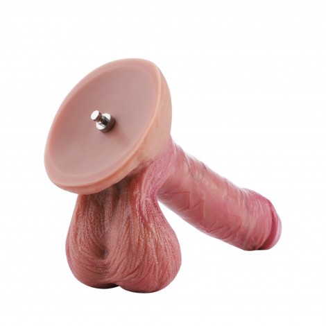 Hismith 8.46" Dual-density dildo with veins,6.5" Insertable