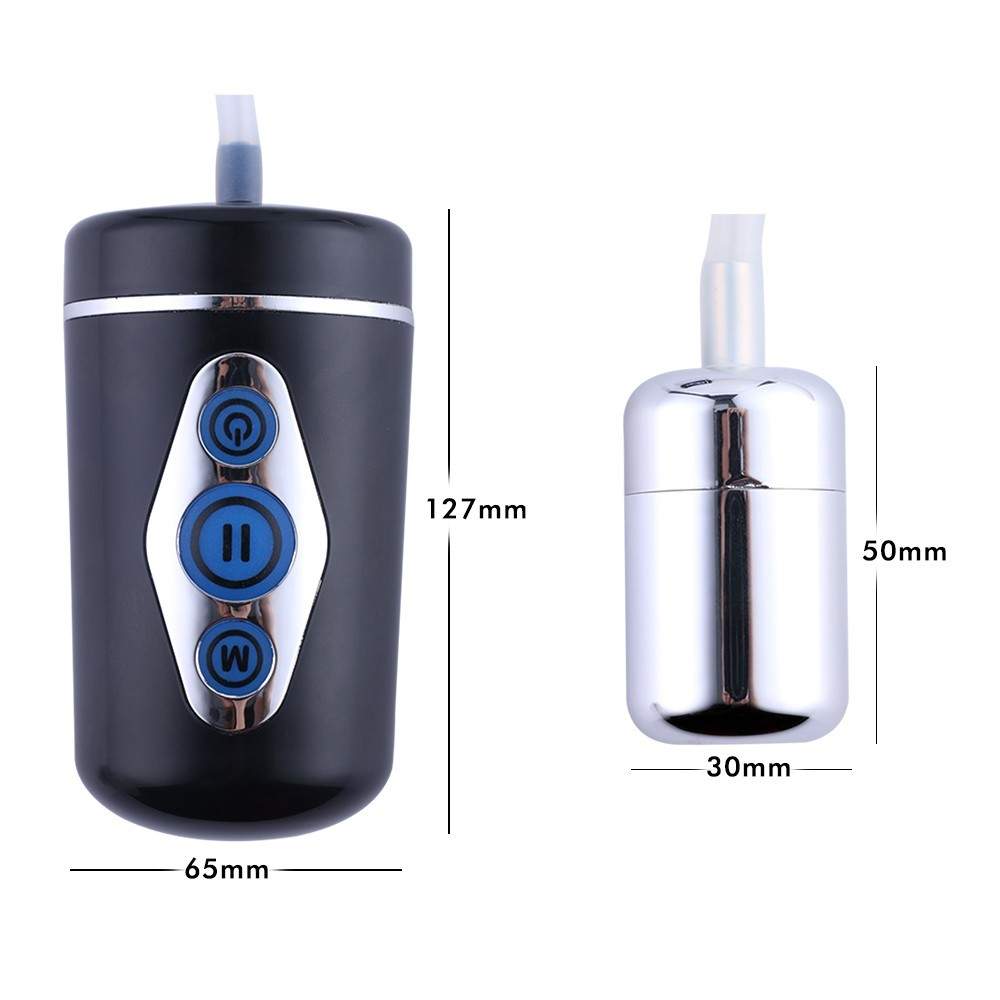 10 Frequency Vibrating Modes and 5 Sucking Modes USB Charging Device for Male Masturbator and Pussy Ass Sex Toy